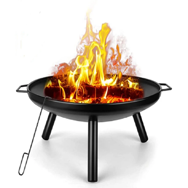 Camping Cooking Basket - Filles à feu de 24 pouces