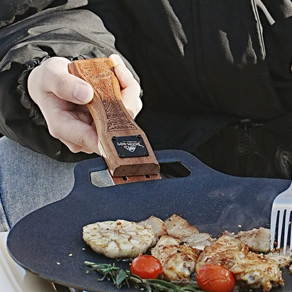 Campfire Cooking Anime - Poignée de plaque de cuisson en