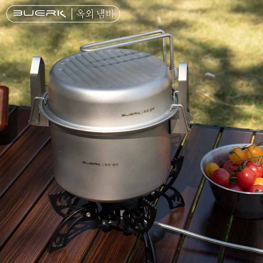 Camping Cooking Pot - Marmite à la vapeur et à