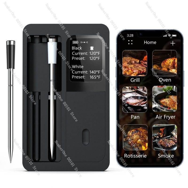 Meat Thermometer Camp - Thermomètre à viande sans fil Bluetooth