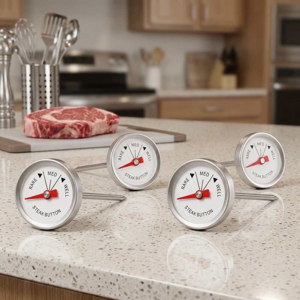 4 thermomètres à viande portab - Meat Thermometer Camp avis et prix