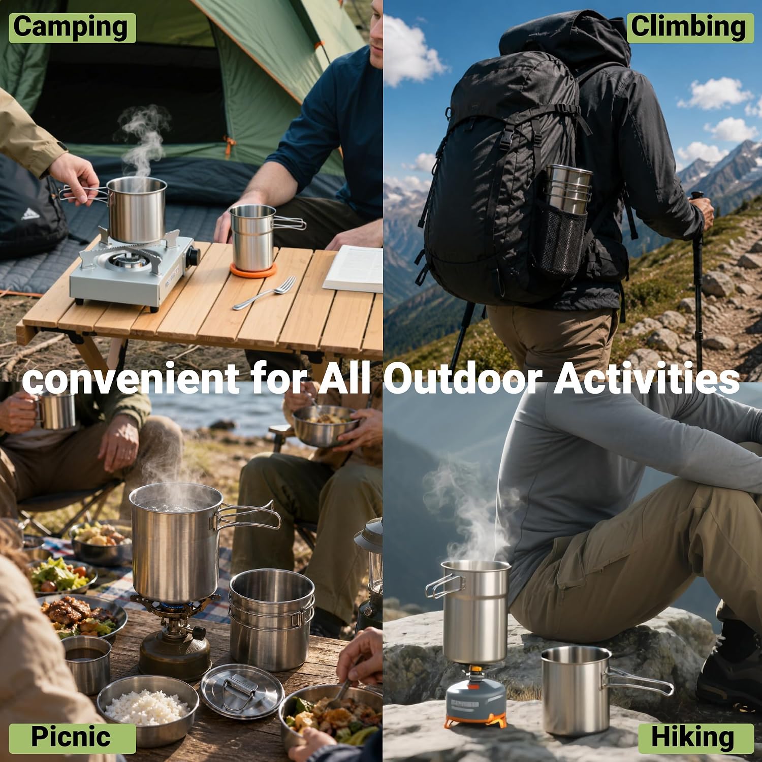 Tasses et mugs de camping plia - Camping Cooking Cup avis et prix