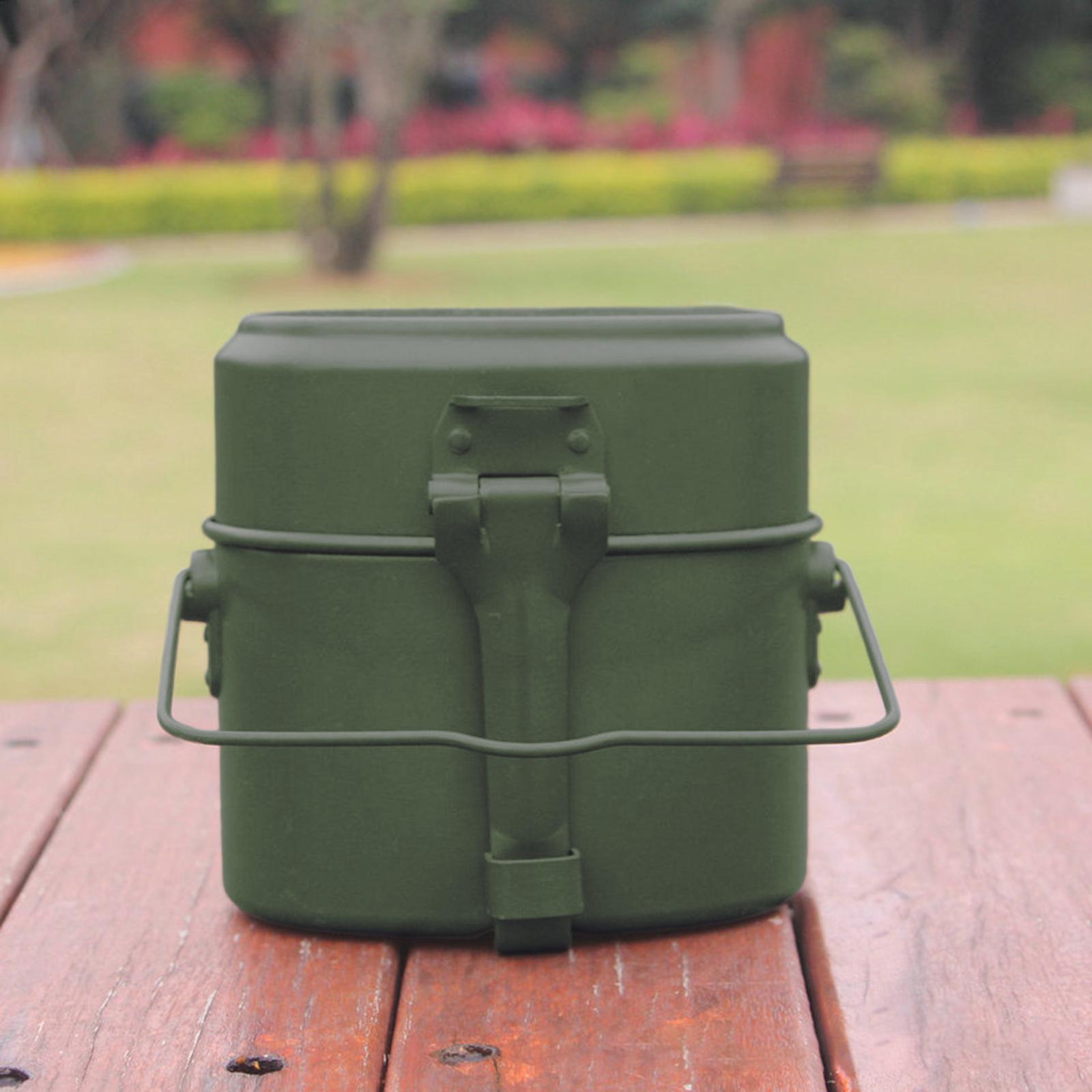 Lot de 3 boîtes à lunch, casse - Camping Cooking Mess Kit avis et prix