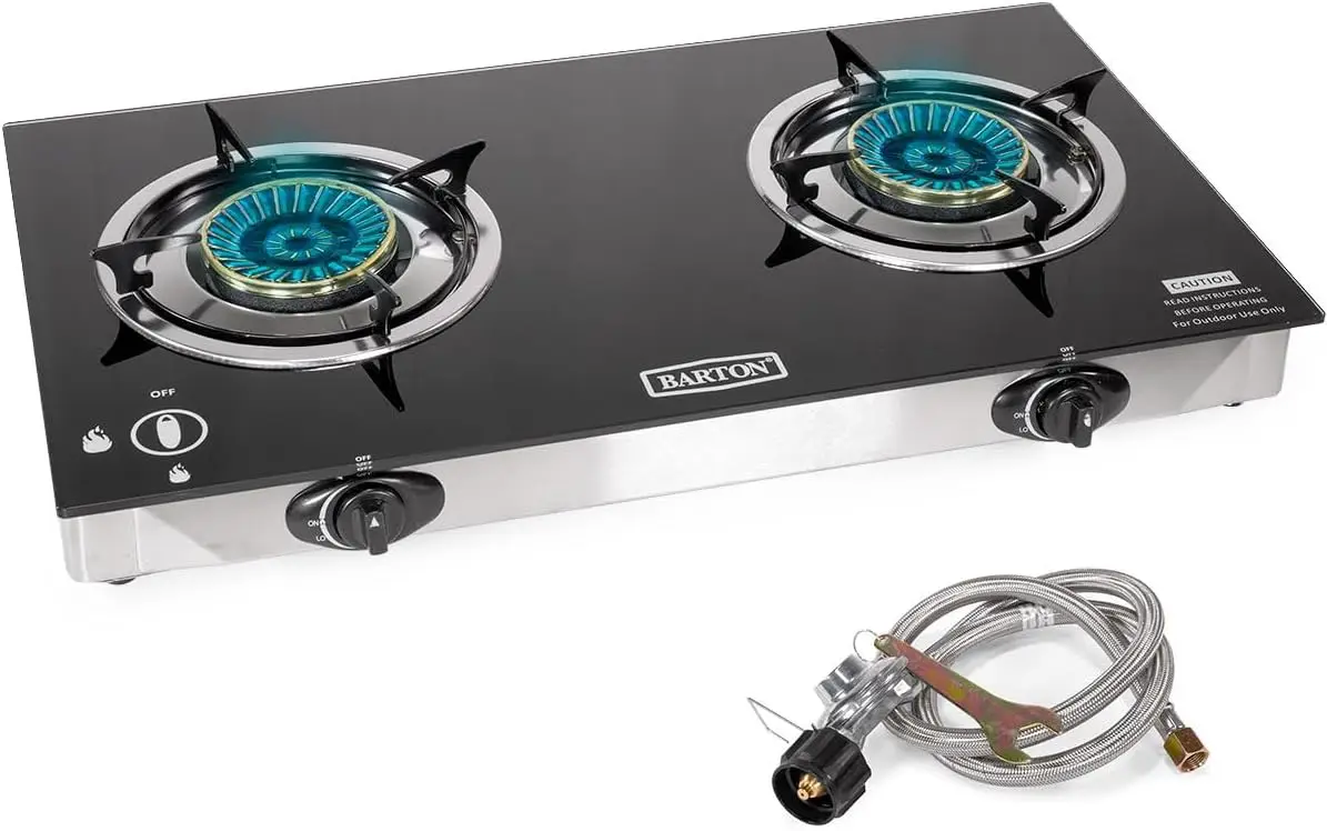 Cuisinière à gaz propane à 2 b - Camping Cooking Top avis et prix