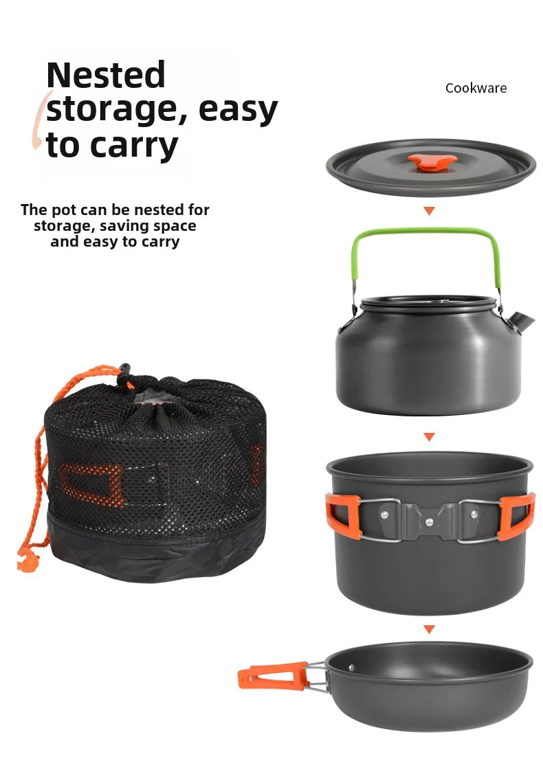 DS-308 Kit de cuisine d'extéri - Camping Cooking Set Ds 308 avis et prix