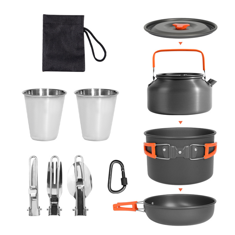 DS-308 Kit de cuisine d'extéri - Camping Cooking Set Ds 308 avis et prix