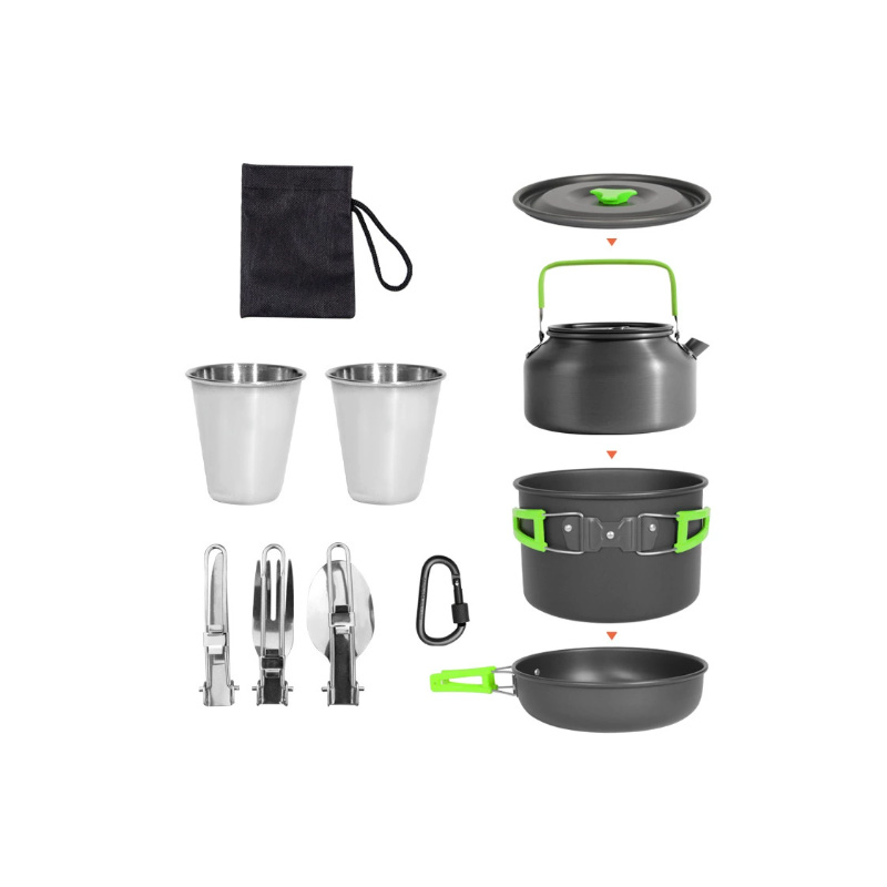 DS-308 Kit de cuisine d'extéri - Camping Cooking Set Ds 308 avis et prix