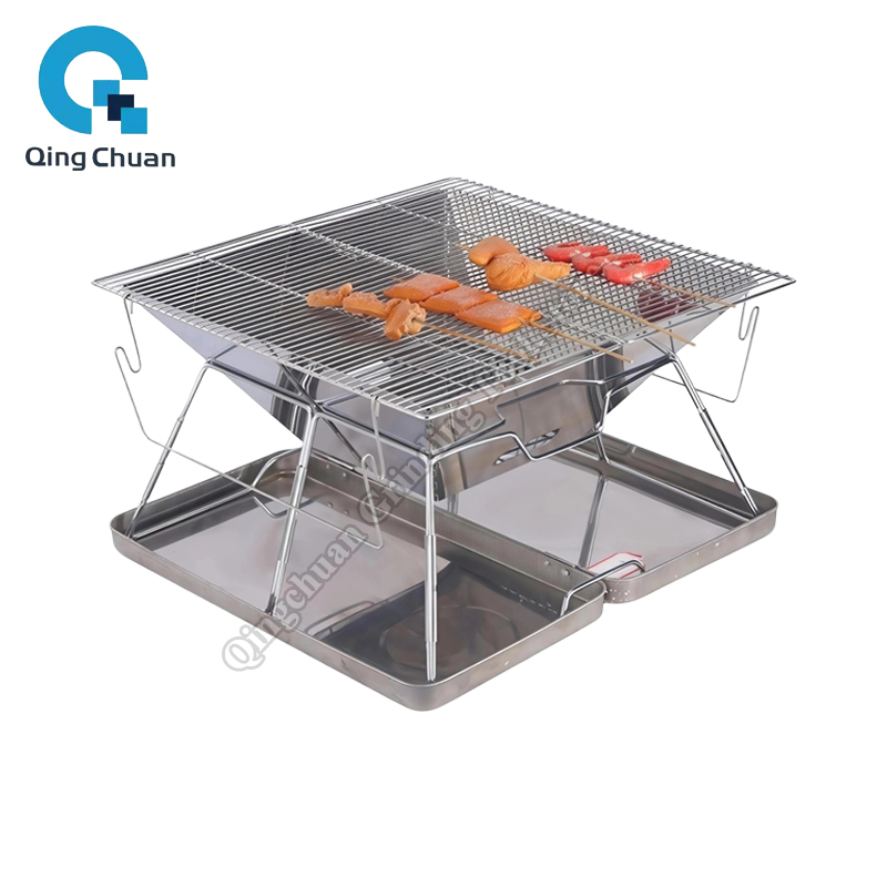 Réchaud de camping pliable en  - Camping Cooking Grill avis et prix
