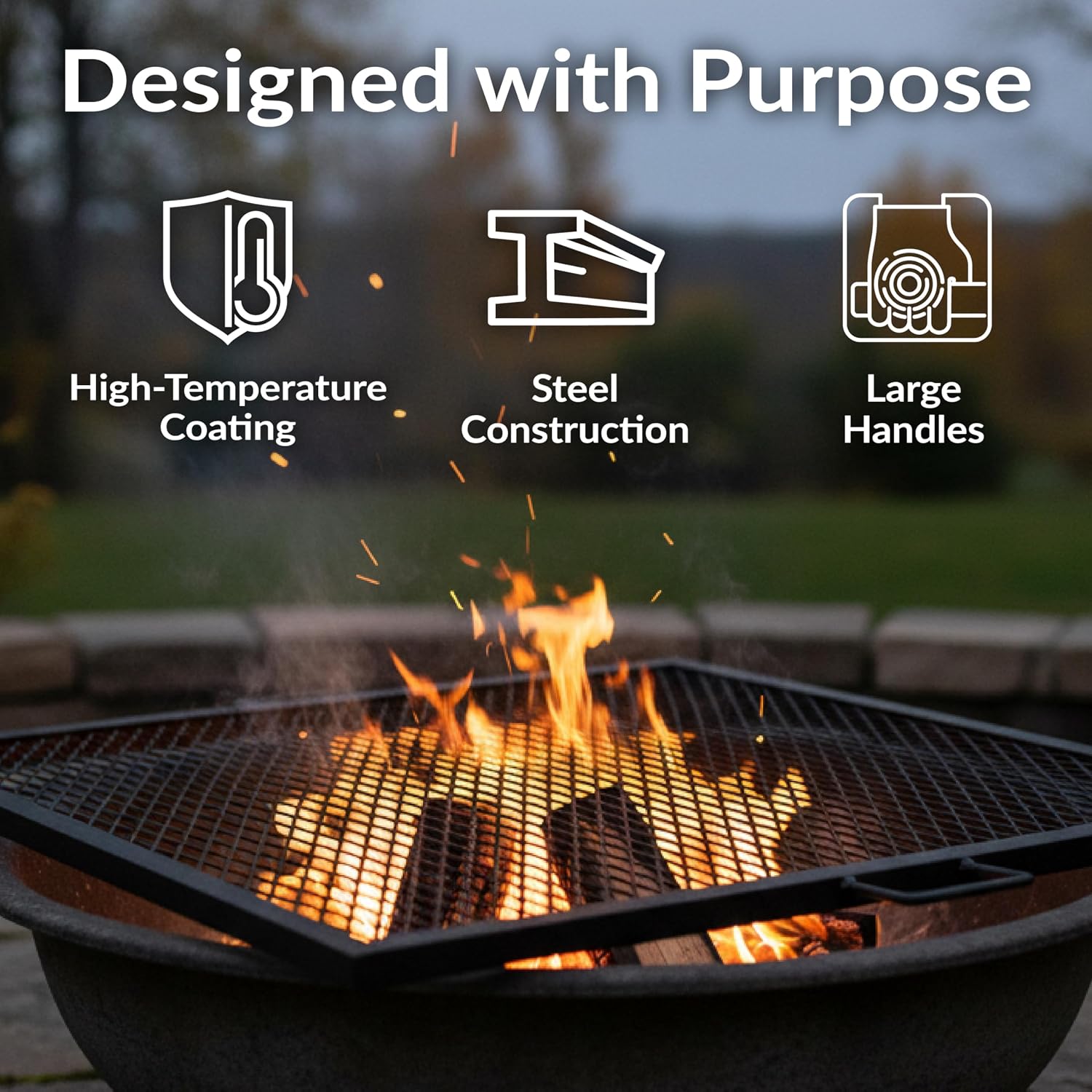 Grille de barbecue carrée en a - Camping Cooking Grill avis et prix