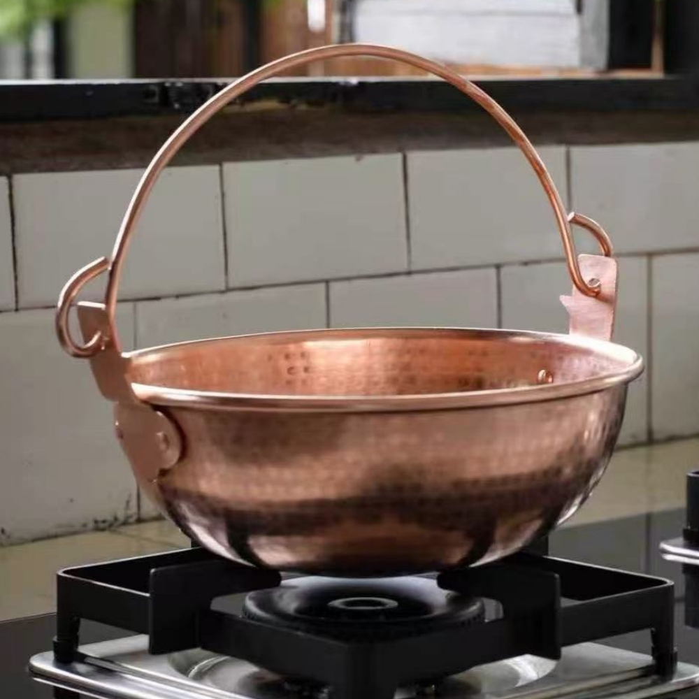 Marmite suspendue en cuivre Vi - Camping Cooking Pot avis et prix