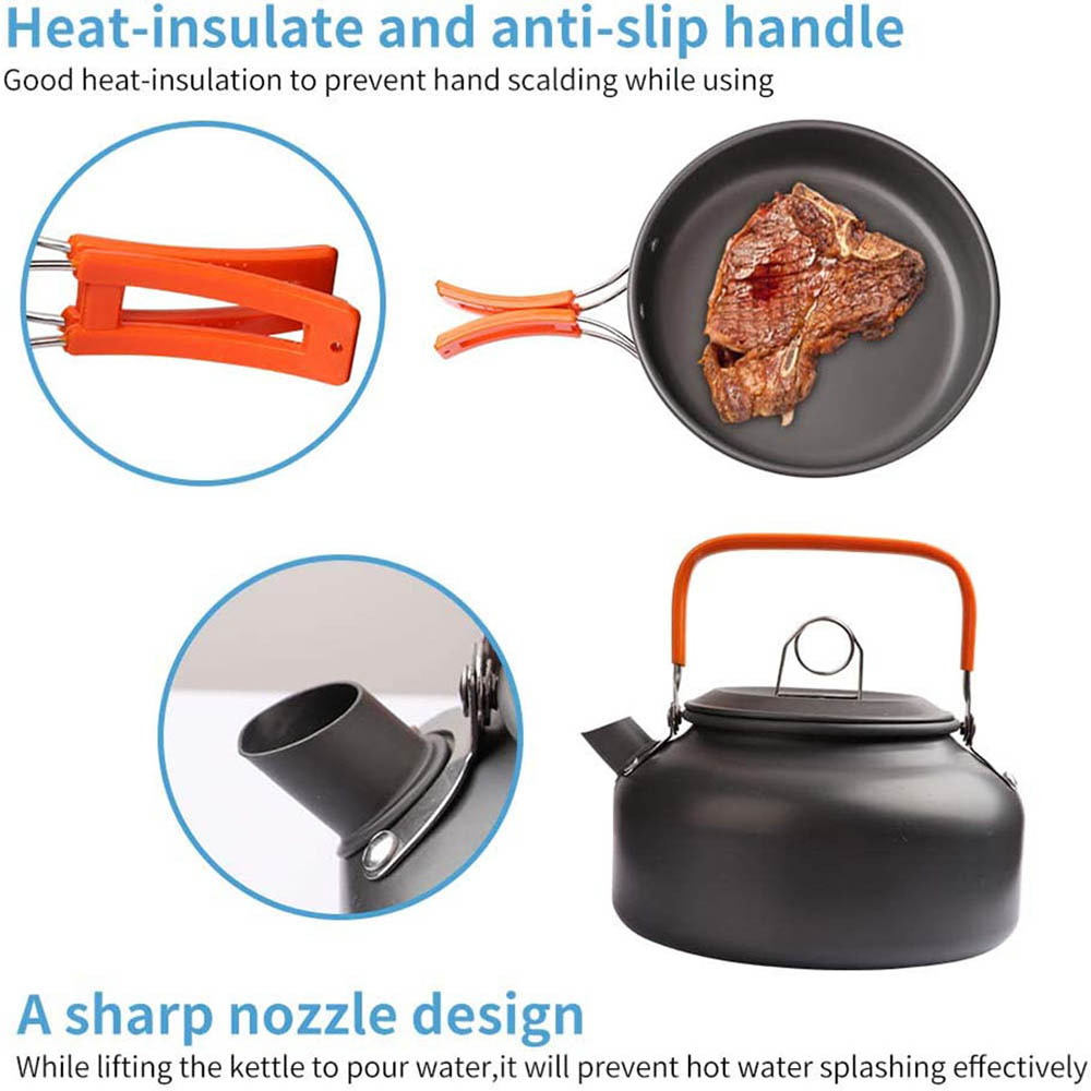 Kit d'ustensiles de cuisine de - Camping Cooking Unit avis et prix