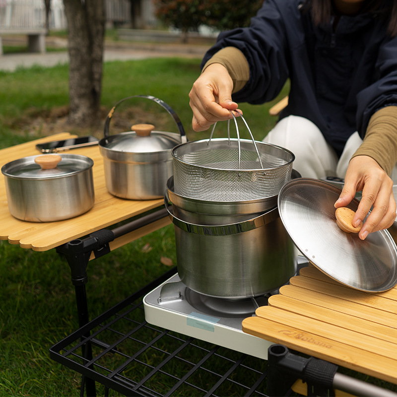 NOBANA plus récent ensemble de - Camping Cooking Cup avis et prix