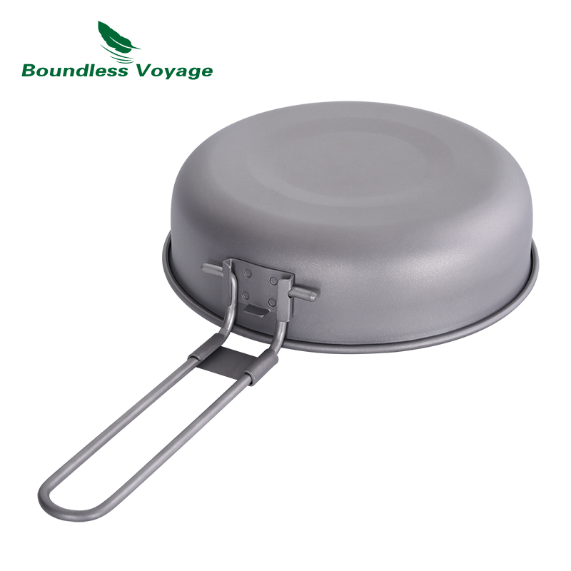Poêle à frire en titane ultral - Camping Cooking Pot avis et prix