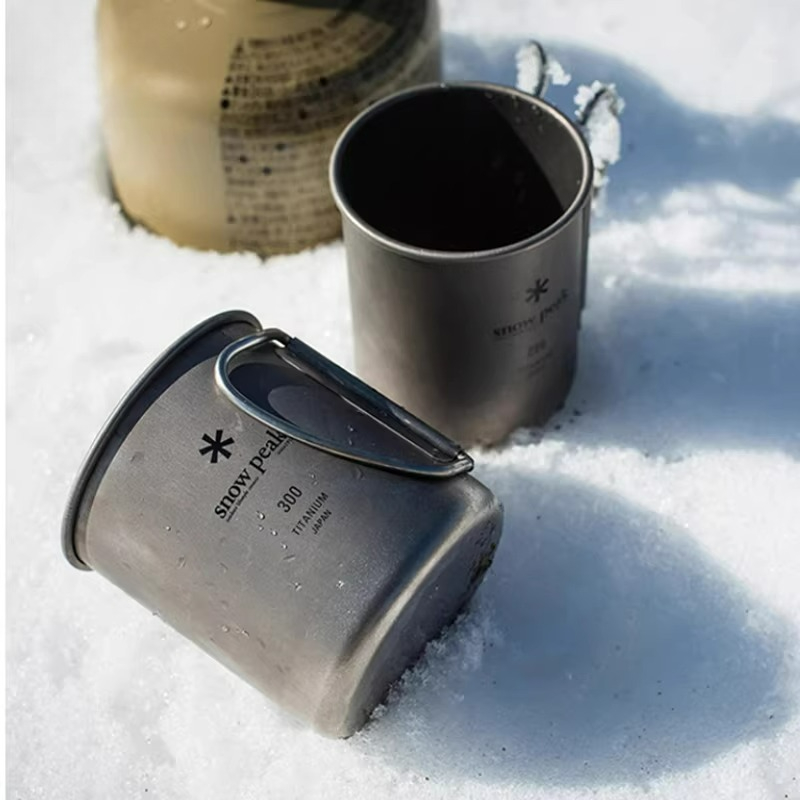 Tasse en titane Snow Peak avec - Camping Cooking Cup avis et prix