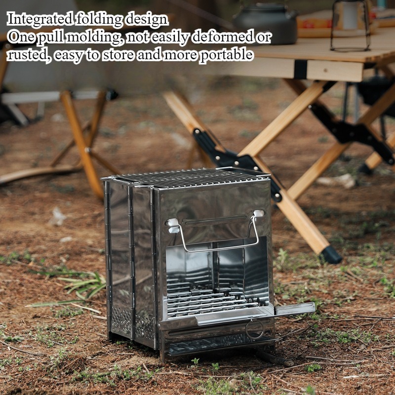 Réchaud de camping pliable ult - Camping Cooking Wood Stove avis et prix