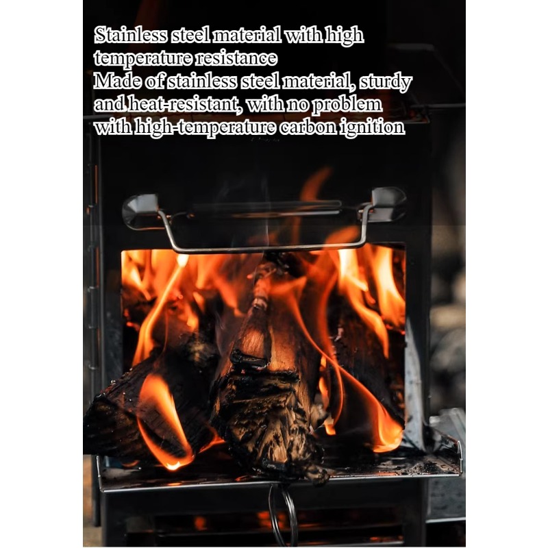 Réchaud de camping pliable ult - Camping Cooking Wood Stove avis et prix