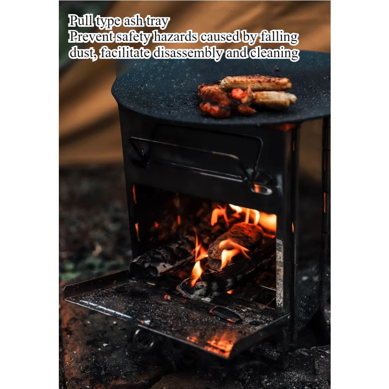 Réchaud de camping pliable ult - Camping Cooking Wood Stove avis et prix