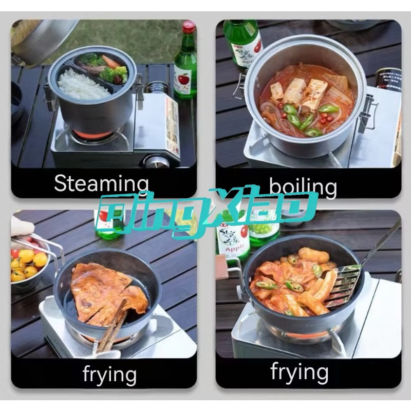 Marmite de camping multifoncti - Camping Cooking Pot avis et prix
