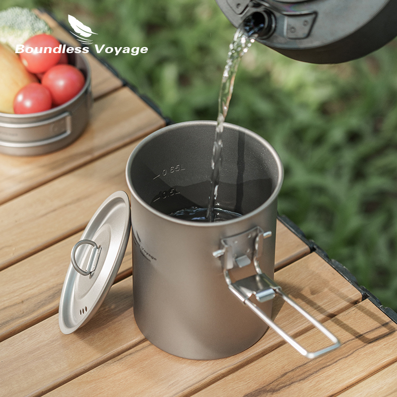 Boundless Voyage – Pot en tita - Camping Cooking Cup avis et prix