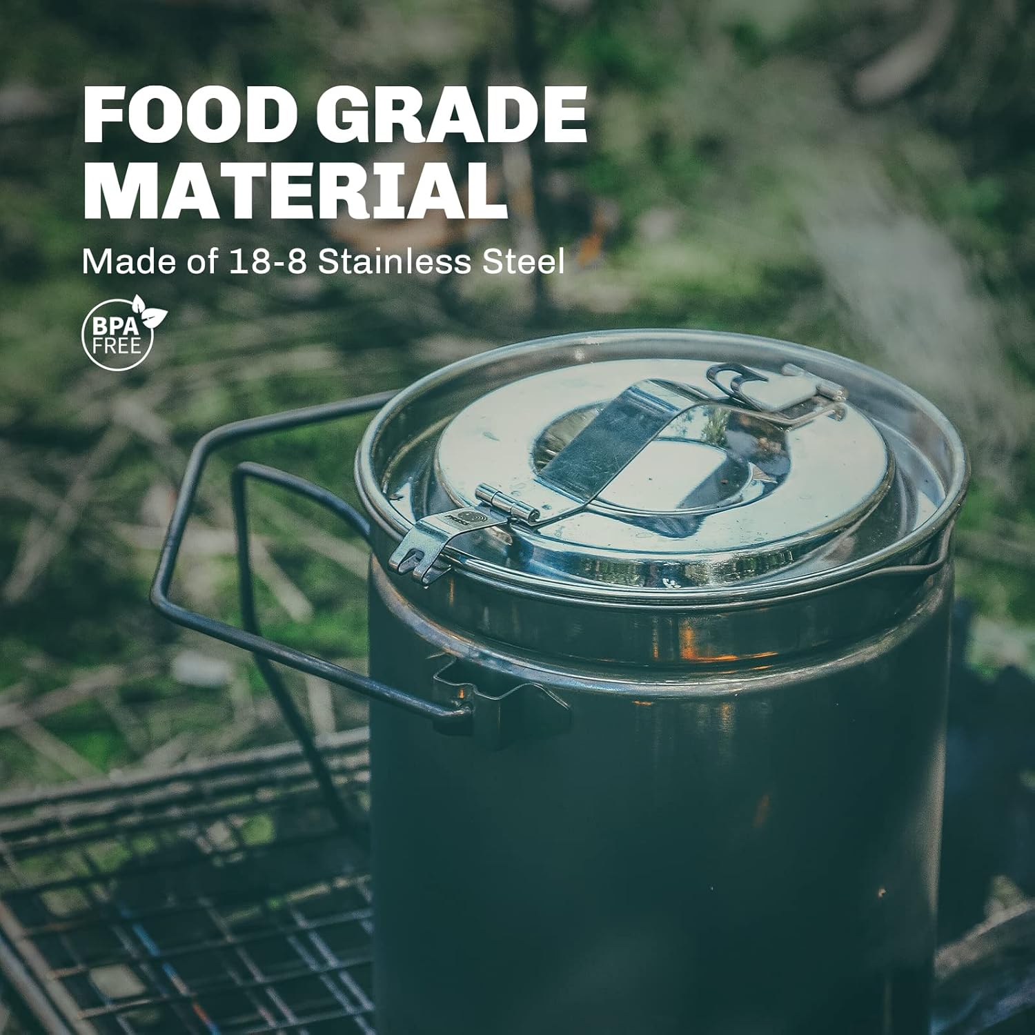 Marmite à vapeur en acier inox - Camping Cooking Unit avis et prix
