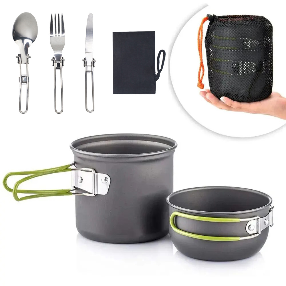 Kit de cuisine de camping ultr - Camping Cooking Mess Kit avis et prix