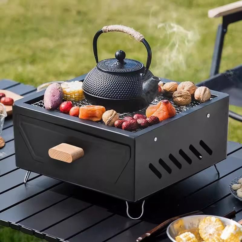 Barbecue portable de camping a - Camping Cooking Grill avis et prix
