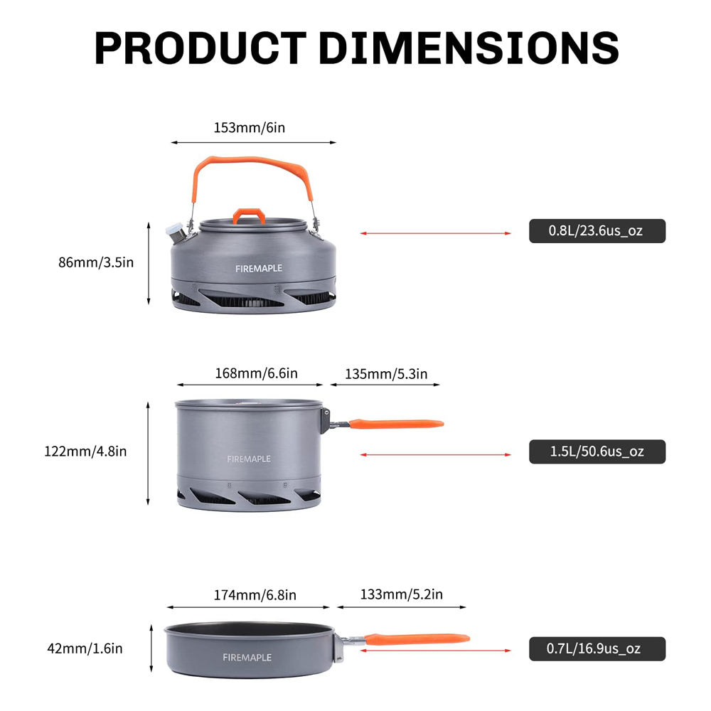 Fire Maple Camping Ustensiles  - Camping Cooking Unit avis et prix