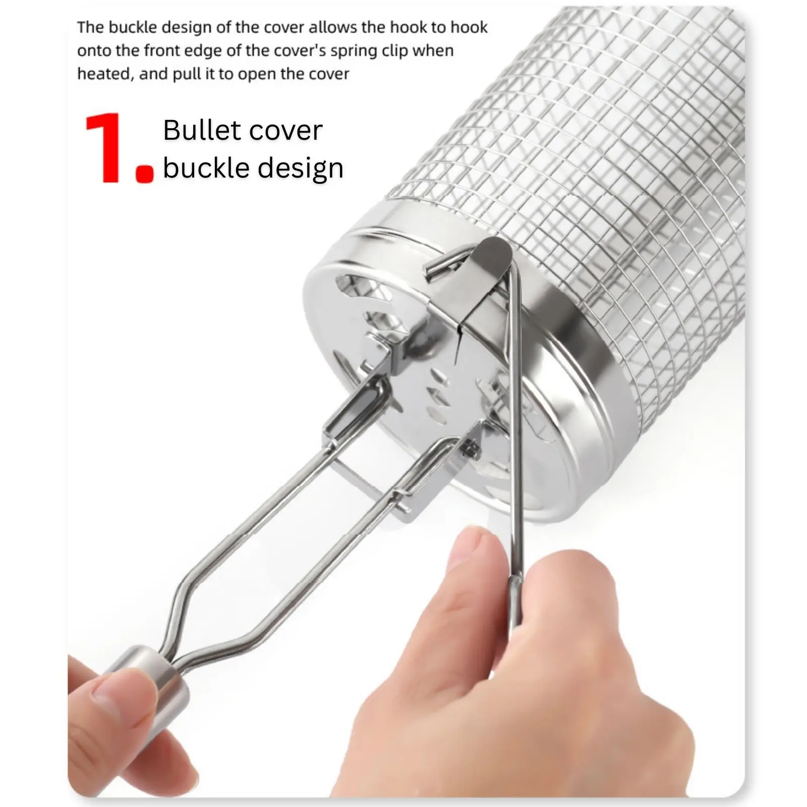 Panier de cuisson roulant en a - Camping Cooking Basket avis et prix