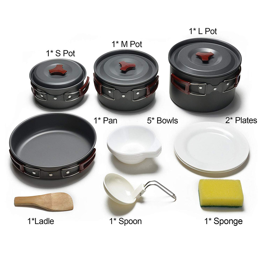 Kit de batterie de cuisine de  - Campfire Cooking Anime avis et prix