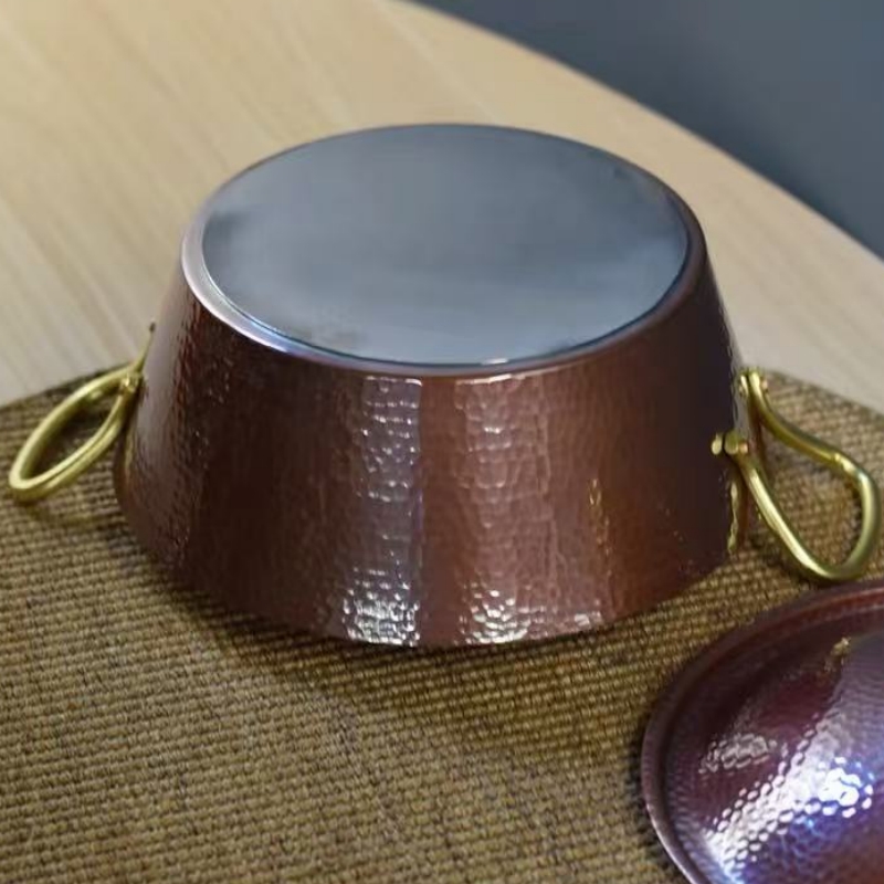 Marmite en cuivre Vintage fabr - Camping Cooking Pot avis et prix