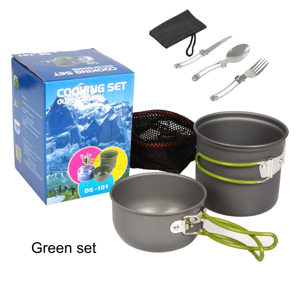 Kit de cuisine de camping, équ - Camping Cooking Mess Kit avis et prix